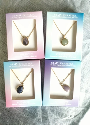 Collier pierres précieuses, marke: Pierre, zustand: Neu, mit Etikett, 8,00 €, 9,10 € inklusive Vinted-Käuferschutz
