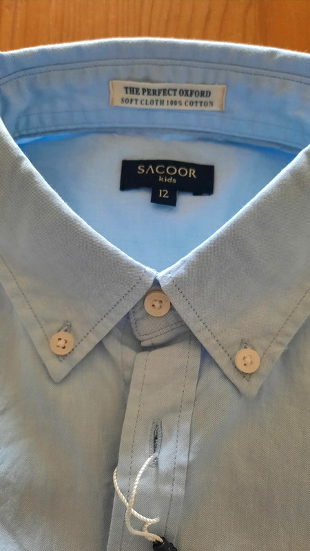 Camisa azul Saccor 2