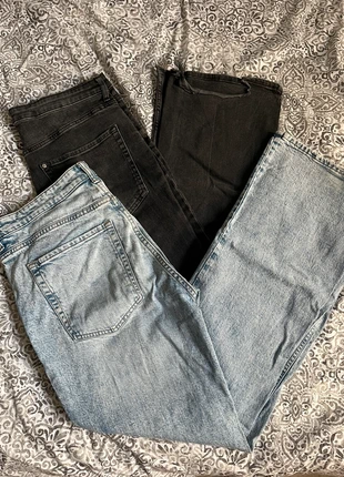 Lot 2 jean bootcut / flare bleu clair noir H&M taille 40, marque: H&M, état: Très bon état, taille: L / 40 / 12, 8,00 €, 9,10 € Protection acheteurs incluse
