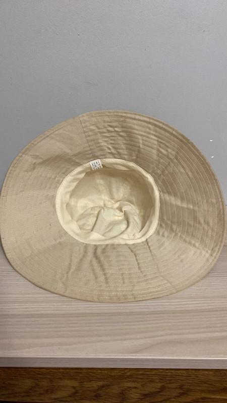 Vintage Beige summer bucket hat 4