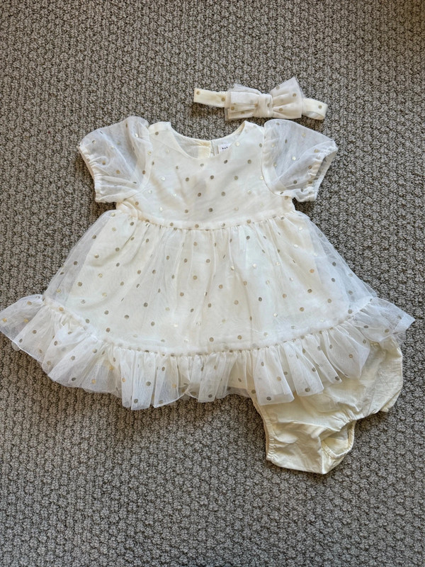 3 piece baby girl dressy dress 1