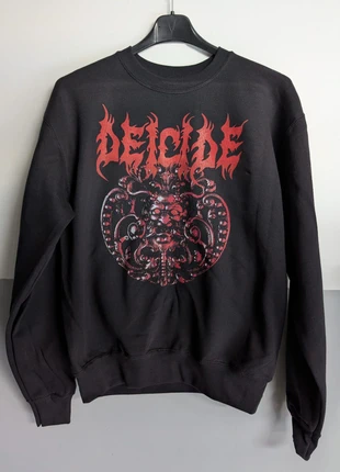 Felpa nera | Deicide, marke: nobrand, zustand: Sehr gut, größe: M, 20,00 €, 21,70 € beinhaltet Vinted-Käuferschutz Pro
