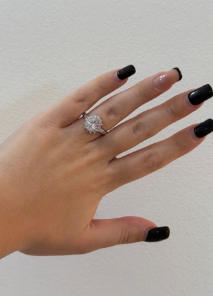 Anello silver con pietra bianca regolabile acciaio inossidabile, marque: S'Steel, état: Neuf sans étiquette, taille: Ajustable, 2,00 €, 2,80 € Protection acheteurs incluse