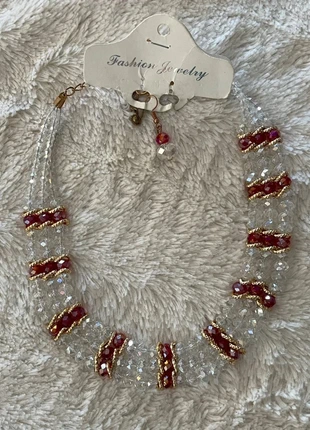 Superbe collier de perles élégant, staat: Nieuw met prijskaartje, € 5,00, € 5,95 inclusief Kopersbescherming