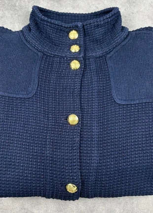 Gilet Femme Lauren Manches longues Bleu marine Coton/Acrylique taille XL, brand: Lauren Ralph Lauren, condizioni: Ottime, taglia: XL / IT 46 / EU 42, €32.00, €34.30 include la Protezione acquisti