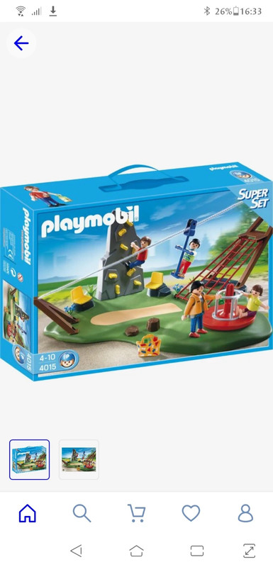 dosis Hulpeloosheid glans Playmobil speeltuin met kabelbaan 4015 - Vinted
