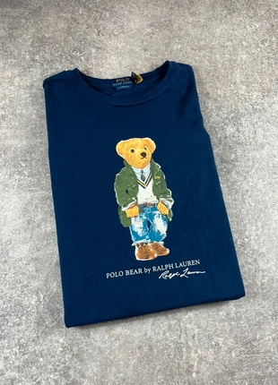 T-shirt Bear Ralph Lauren - Taille XL - Couleur bleu marine, merk: Ralph Lauren, staat: Heel goed, maat: XL, € 34,90, € 37,35 inclusief Kopersbescherming