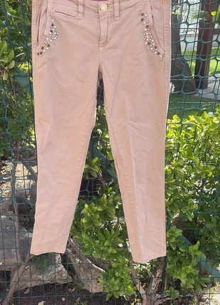 Pantalone Guess rosa chiaro dritto con perline XS 38 vintage y2k Taglia 25, marque: GUESS, état: Très bon état, taille: XS / 34 / 6, 6,00 €, 7,00 € Protection acheteurs incluse