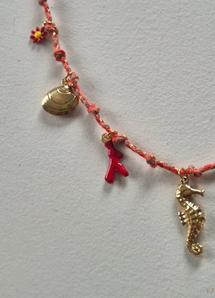 Collier breloques charms acier inoxydable, marca: Boutique Bohéme, estado: Muito bom, €15.00, €16.45 inclui Proteção do Comprador Pro