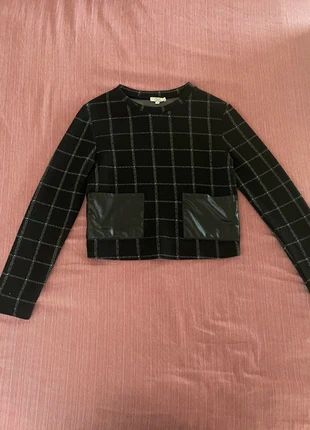 Casacca OVS nero a quadri, brand: OVS, condizioni: Ottime, taglia: S / IT 40 / EU 36, €10.00, €11.20 include la Protezione acquisti