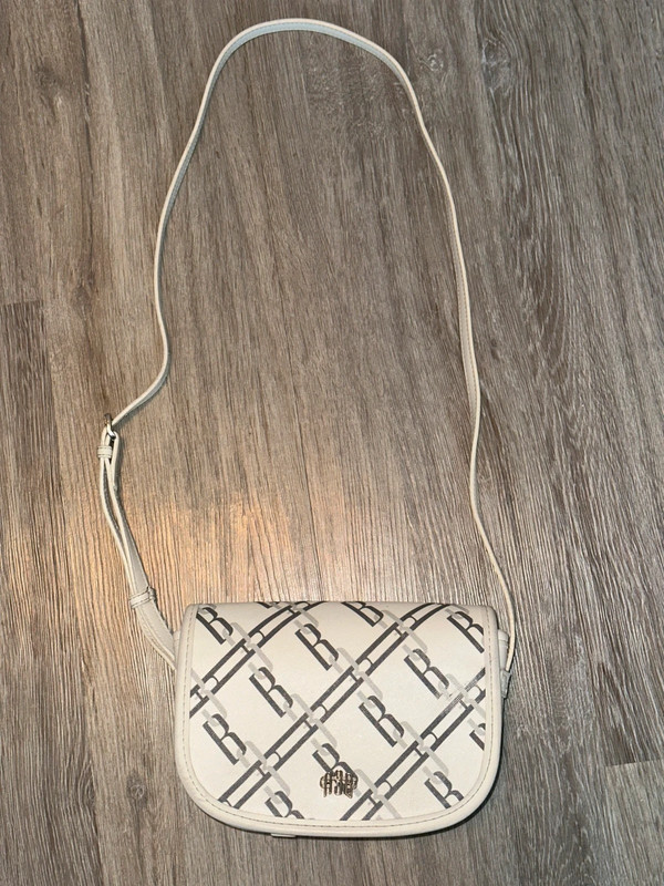 A3B Monogram Shoulder Bag - WHITE
