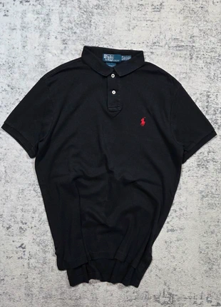 👕 Polo Ralph Lauren noir logo rouge Custom Fit M, brand: Ralph Lauren, condition: Very good, size: M, €39.99, €42.69 includes Buyer Protection Pro