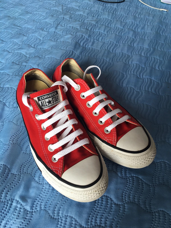 converse rosse taglia 37 Vinted