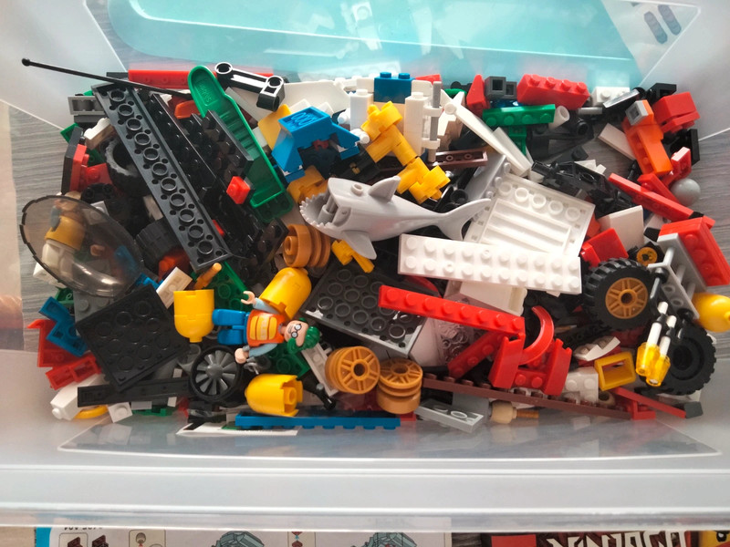 Lego ninjago +pezzi misti