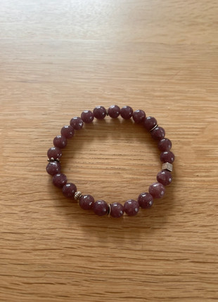 Bracelet lepidolite, état: Neuf sans étiquette, 18,00 €, 19,60 € Protection acheteurs incluse