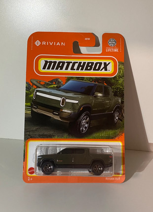 Matchbox - Rivian R1T (Grün); Longcard; 1:64, marke: Matchbox, zustand: Neu, mit Etikett, größe: Einheitsgröße, 3,20 €, 4,06 € inklusive Vinted-Käuferschutz