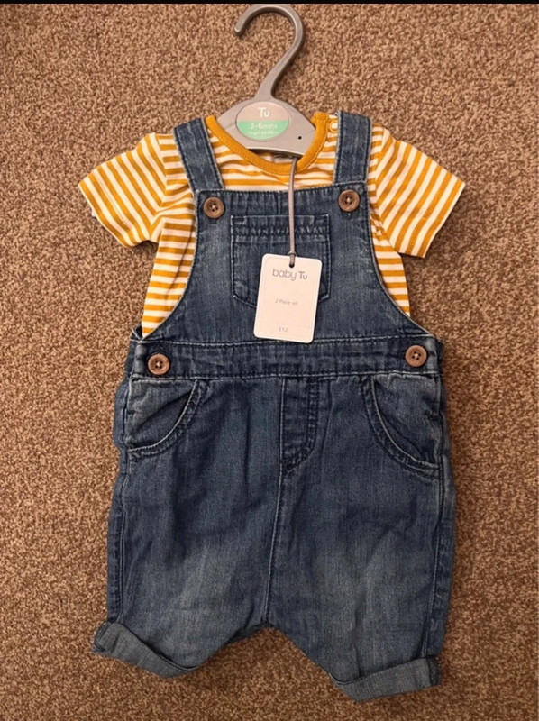 Sainsburys clearance denim dungarees