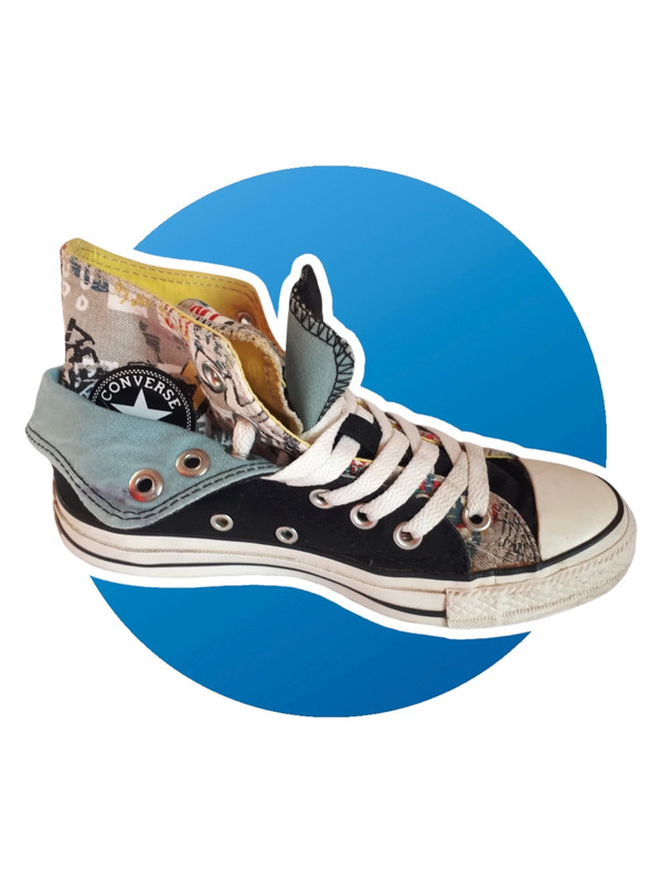 20. Converse all star dubbele laag limited edition