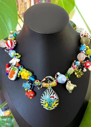 Chunky Y2K "Running Sushi" Necklace, marque: Tiny Bar of Soap, état: Neuf avec étiquette, 40,00 €, 42,70 € Protection acheteurs incluse