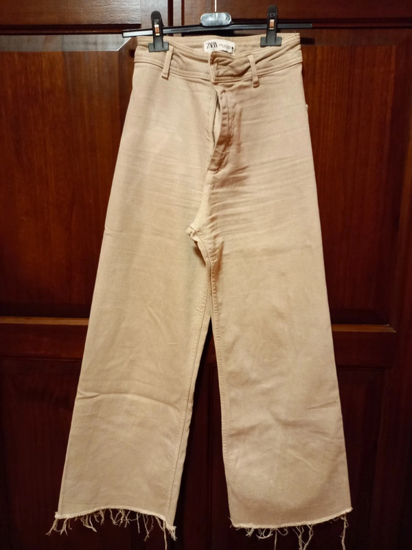 Jeans color sabbia Zara taglia EU 36 Vinted