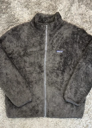 Veste polaire Patagonia fleece vintage full zip fourrure moumoute / gris foncé  / Taille XL femme, marca: Patagonia, estado: Muy bueno, tamaño: XL / 42 / 14, 55,00 €, 58,45 € Protección al comprador Pro incluida