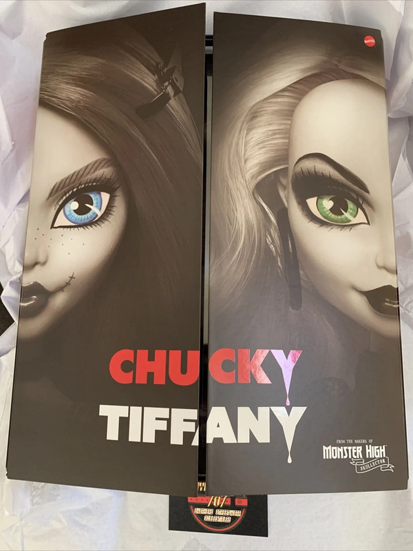 Mattel Skullector Monster High Bride Of Chucky Doll Set Tiffany Churchy