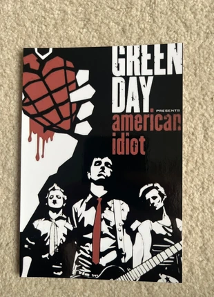 Green Day red mini poster, condition: Very good, £1.00, £1.75 includes Buyer Protection