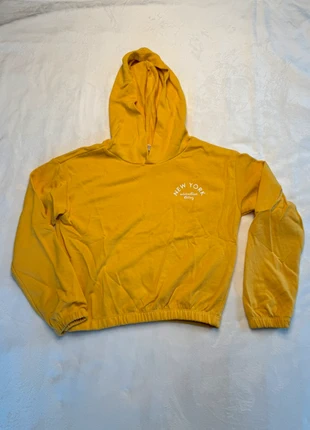 Hoodie gelb H&M 134/140, marque: H&M, état: Très bon état, taille: 9 ans / 134 cm, 5,00 €, 5,95 € Protection acheteurs incluse