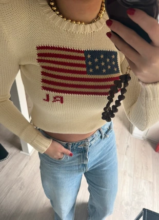 Ralph Lauren trui flag usa, merk: Ralph Lauren, staat: Heel goed, maat: XS / 34 / 6, € 100,00, € 105,70 inclusief Kopersbescherming Pro