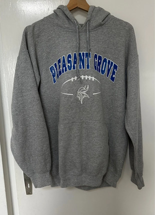 Vintage college Hoodie „Pleasant Grove“ M, marke: Vintage, zustand: Zufriedenstellend, größe: M, 25,00 €, 26,95 € inklusive Vinted-Käuferschutz
