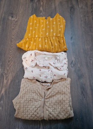 Lot fille 1 robe + 1 chemise + 1 gilet, marke: Eden & Victor, zustand: Sehr gut, größe: 8 Jahre / 128, 10,00 €, 11,20 € inklusive Vinted-Käuferschutz