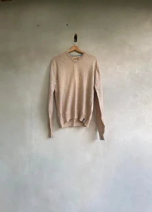 Pullover in cashmere e lana Beige Alley & Sons Tg XL con scollo a V, marque: alley & sons, état: Bon état, taille: XL, 8,00 €, 9,10 € Protection acheteurs incluse