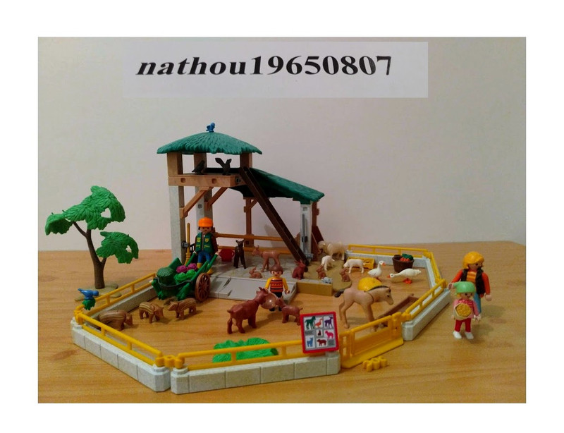 Playmobil - 3243 - Le Zoo - Parc animalier