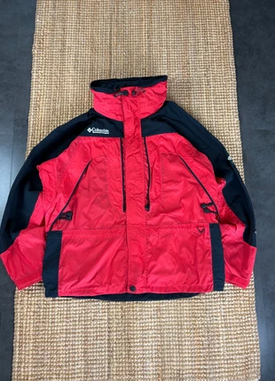 Veste de Ski Noire et Rouge Columbia Sportswear Titanium Omni-Tech Jacket Men’s Taille L, brand: Columbia, condition: Good, size: L, €40.00, €42.70 includes Buyer Protection Pro