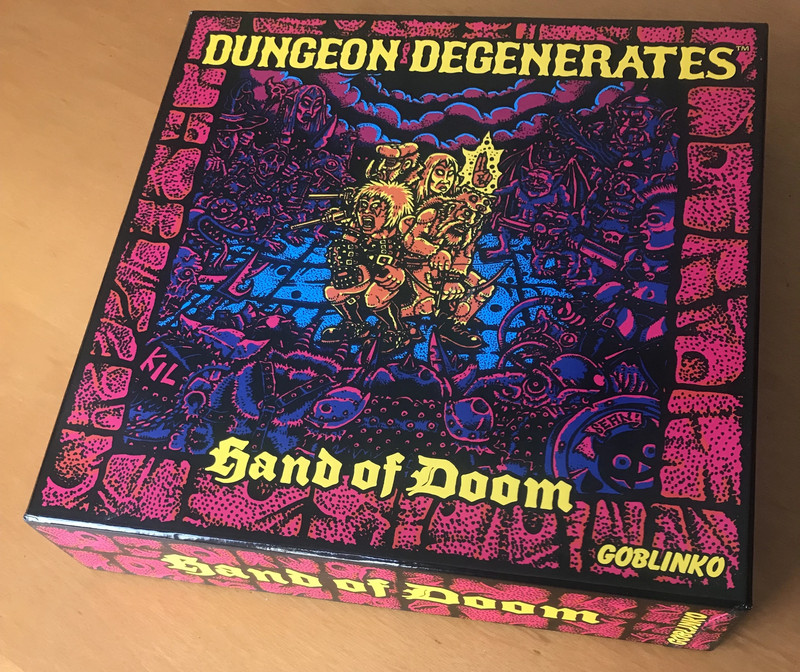 Dungeon Degenerates: Hand of Doom - Gioco da tavolo - Board game - Goblinko 1