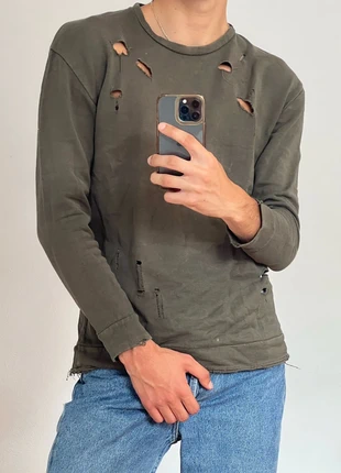 Sweater style armé - khaki - S - Vintage, marque: Vintage, état: Très bon état, taille: S, 24,00 €, 25,90 € Protection acheteurs incluse