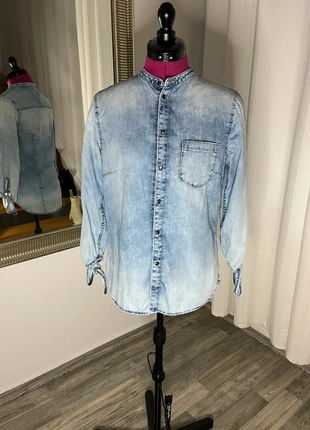 Pepe Jeans Jeansbluse /Hellblau /Größe S, brand: Pepe Jeans, condizioni: Ottime, taglia: S, €8.00, €9.10 include la Protezione acquisti