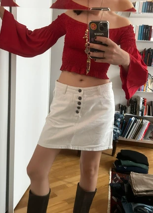 minigonna jeans, brand: Scout, condizioni: Ottime, taglia: M / IT 42 / EU 38, €10.00, €11.20 include la Protezione acquisti