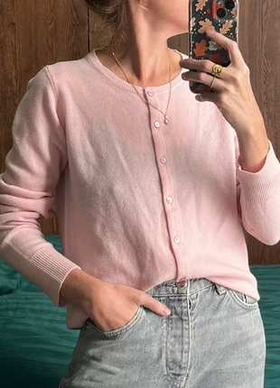 Cardigan léger laine rose pale Benetton T.M, brand: Benetton, condition: Very good, size: M / 38 / 10, €25.00, €26.95 includes Buyer Protection Pro