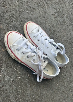 White leatherConverse 13.5 boys , brand: Converse, condition: Good, size: 13 child | EU 32, £5.00, £5.70 includes Buyer Protection