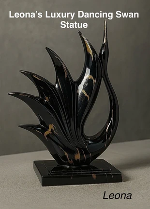 Leona’s Luxury Dancing Swan Statue, brand: Luxury, condition: New without tags, £34.82, £37.26 includes Buyer Protection