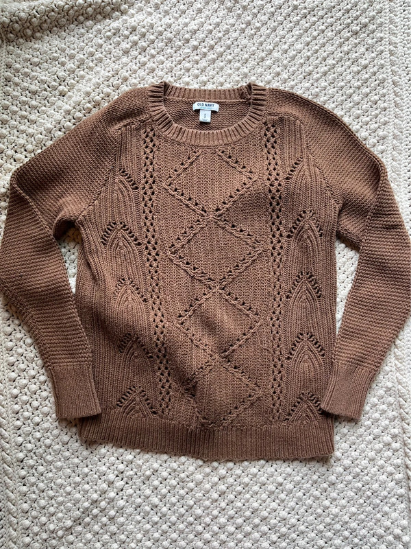 Brown Knit Sweater 1