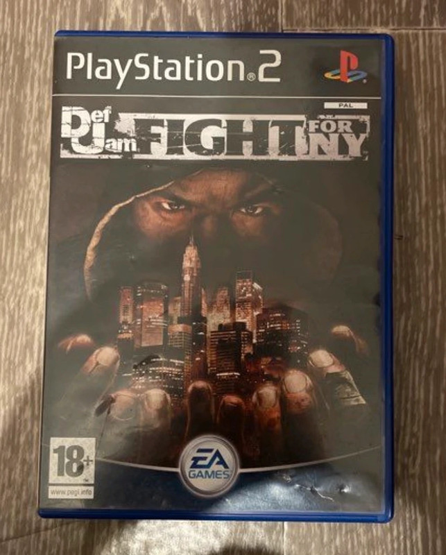 Jogo playstation 2 def jam fight for ny