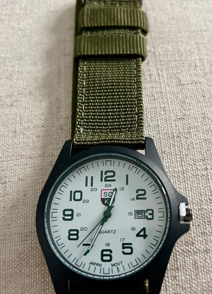 Brand new white dial military style time date display, brand: soki, condition: New without tags, size: 39–42 mm, £7.00, £8.05 includes Buyer Protection
