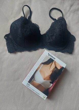 Reggiseno nero - taglia 6C - 95C - pizzo - merletti, marca: Rougegorge, estado: Nuevo con etiquetas, tamaño: 110C, 8,00 €, 9,10 € Protección al comprador incluida