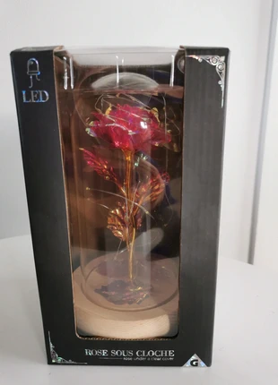 rose sous cloche led, marca: GiFi, estado: Como novo, €5.00, €5.95 inclui Proteção do Comprador