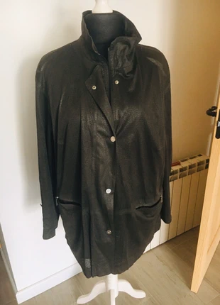 Chaqueta oversize chubasquero Malla verde kaqui, marca: Barisal, estado: Muy bueno, tamaño: 6XL / 52 / 24, 6,00 €, 7,00 € Protección al comprador incluida