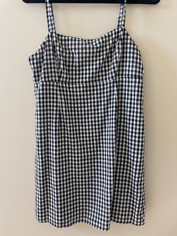 Urban outfitters brand gingham mini dress 3