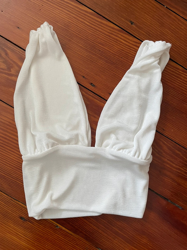 White soft crop top 1