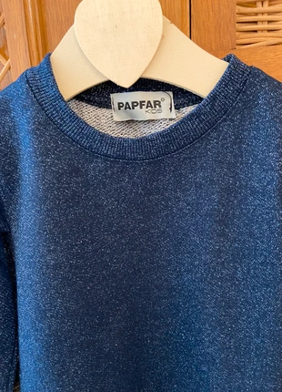 Robe 24 mois bleue marine pailletée Papfar kids , marque: papfar, état: Très bon état, taille: 24-36 mois / 92 cm, 4,00 €, 4,90 € Protection acheteurs incluse